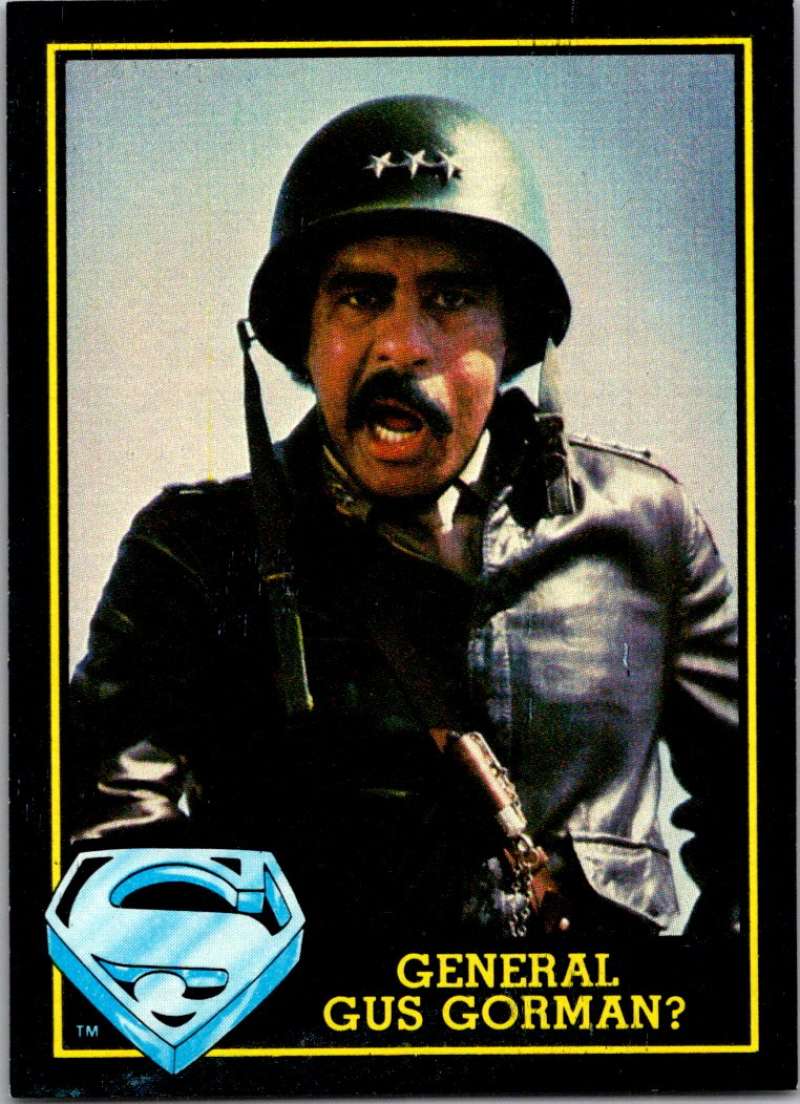 1983 Topps Superman III #49 General Gus Gorman? Image 1