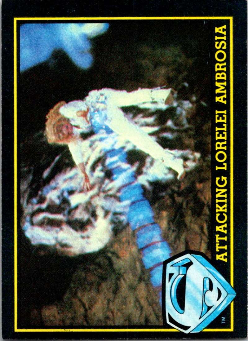 1983 Topps Superman III #85 Attacking Lorelei Ambrosia! Image 1
