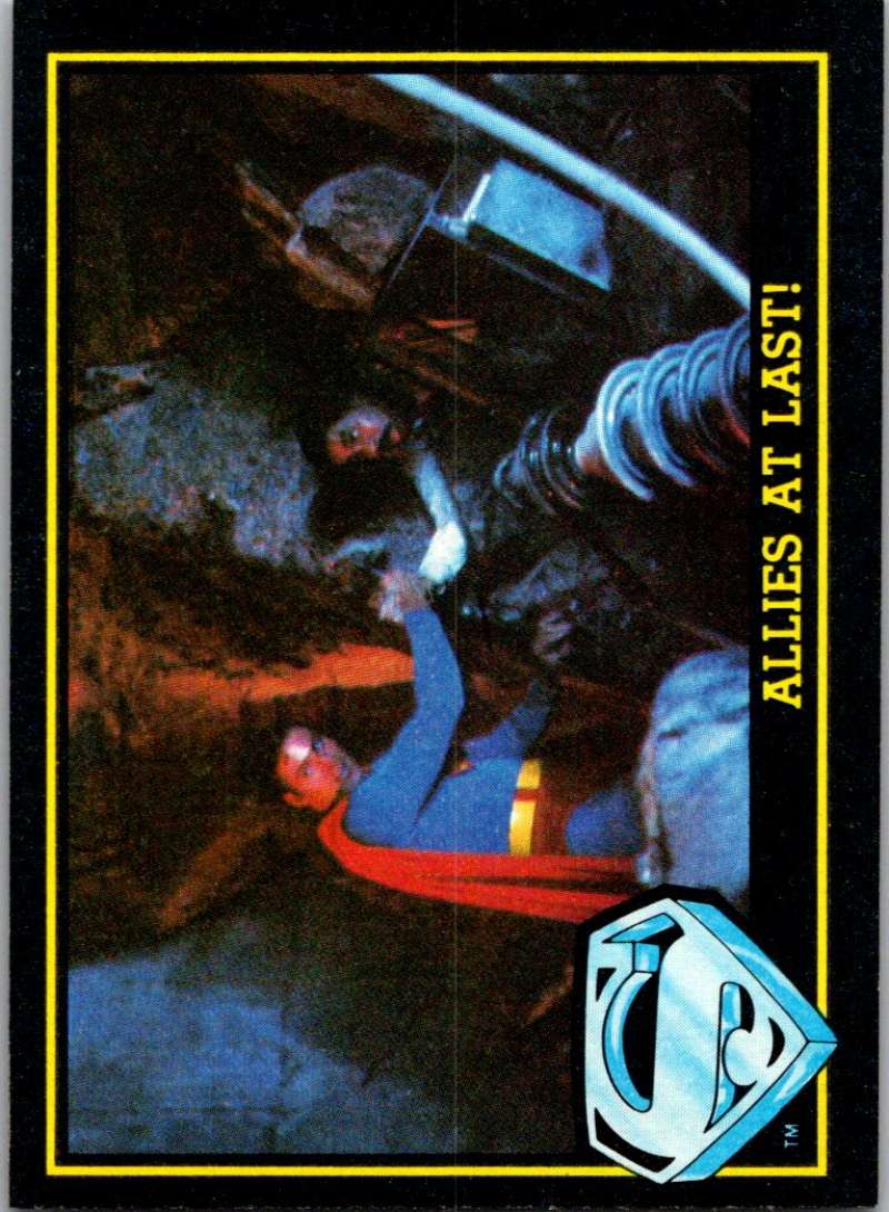 1983 Topps Superman III #88 Allies at Last! Image 1