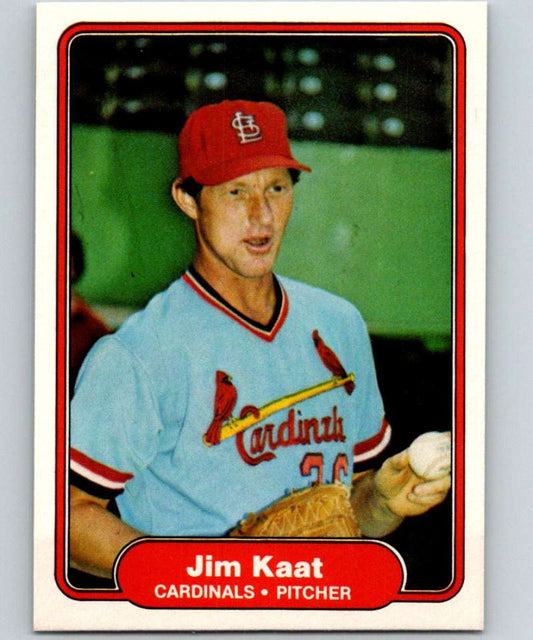 1982 Fleer #117 Jim Kaat Cardinals