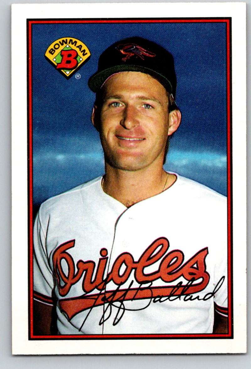 1989 Bowman #7 Jeff Ballard Orioles MLB Baseball Image 1