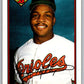 1989 Bowman #10 Randy Milligan Orioles MLB Baseball Image 1