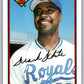1989 Bowman #122 Frank White Royals MLB Baseball