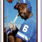 1989 Bowman #124 Willie Wilson Royals MLB Baseball