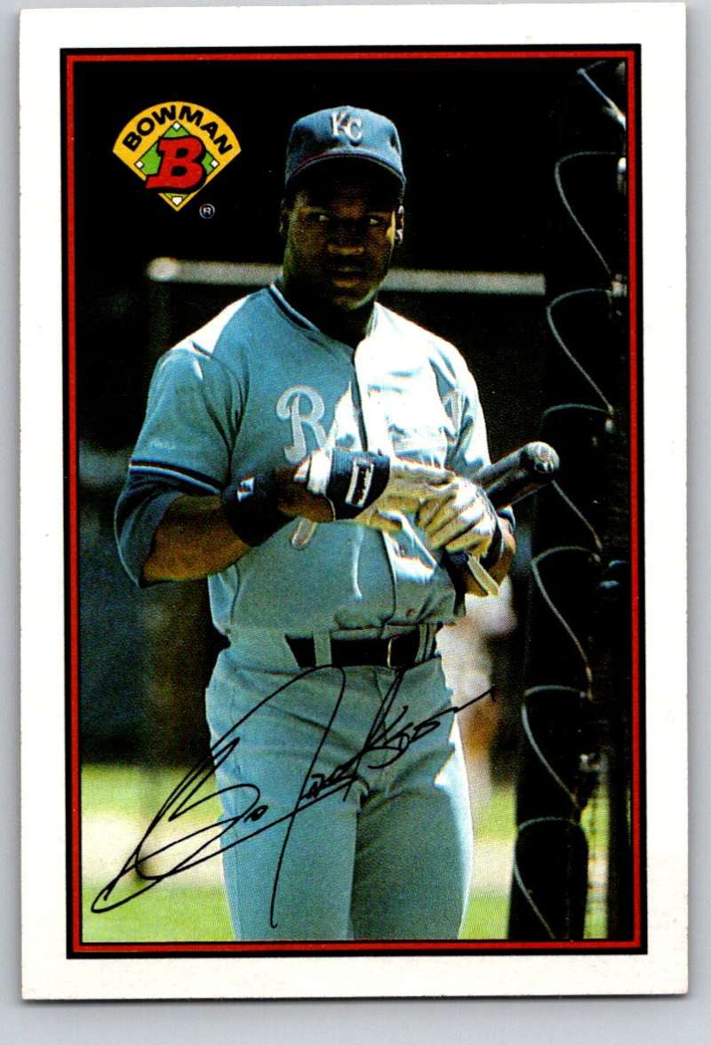 1989 Bowman #126 Bo Jackson Royals MLB Baseball