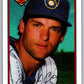 1989 Bowman #136 Chuck Crim Brewers MLB Baseball Image 1