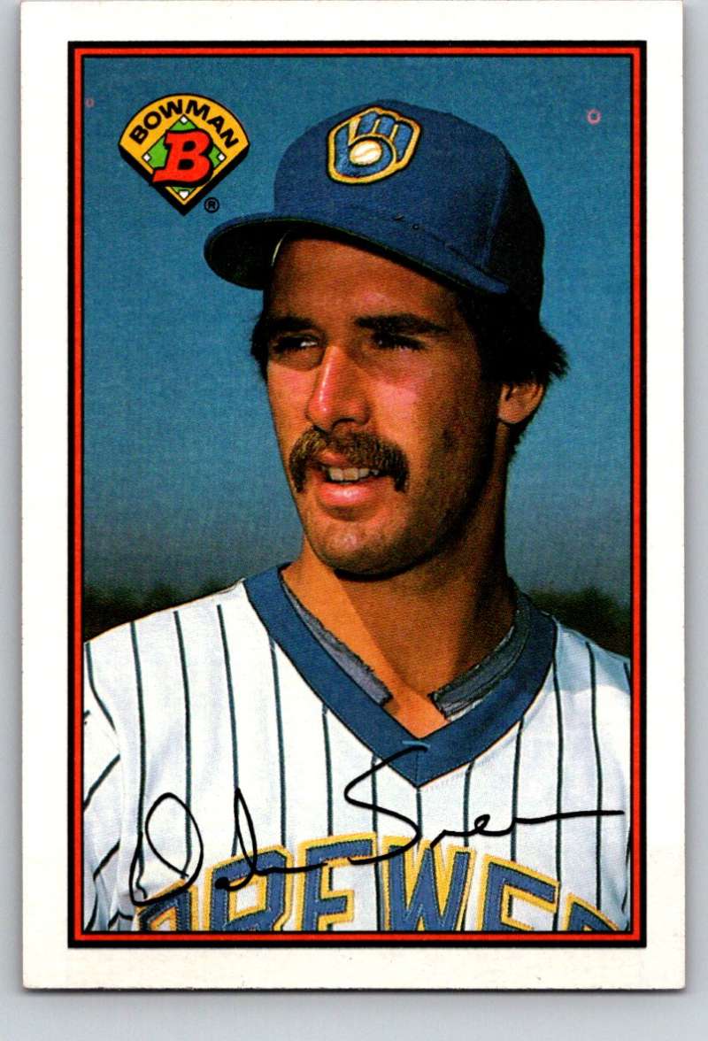 1989 Bowman #139 Dale Sveum Brewers MLB Baseball