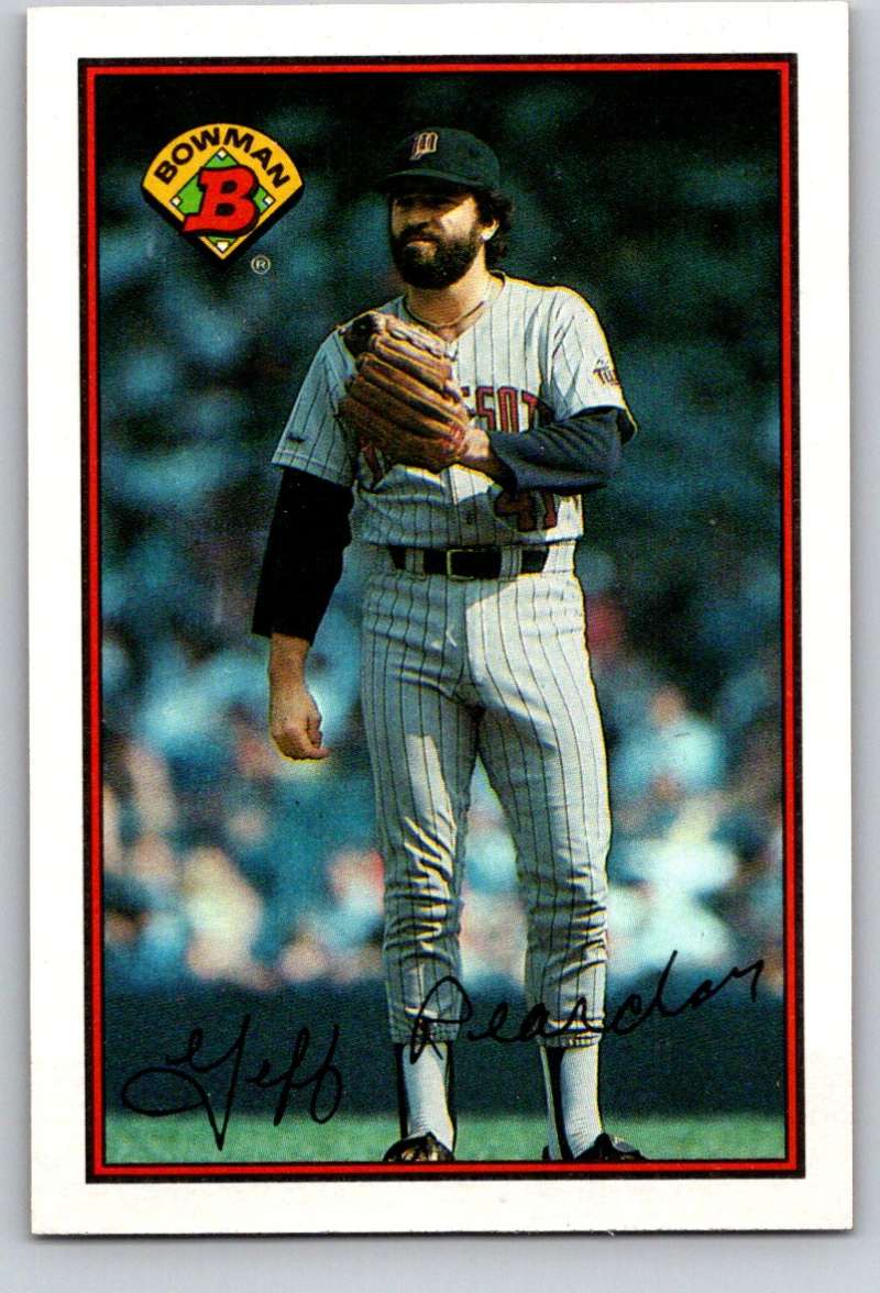 1989 Bowman #148 Jeff Reardon Twins MLB Baseball