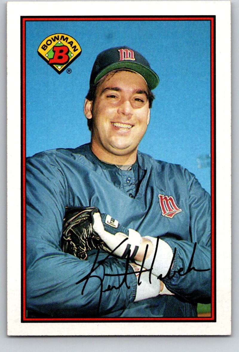 1989 Bowman #157 Kent Hrbek Twins MLB Baseball Image 1
