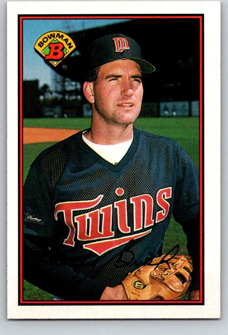 1989 Bowman #164 Randy Bush Twins MLB Baseball