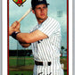 1989 Bowman #178 Steve Sax Yankees MLB Baseball Image 1