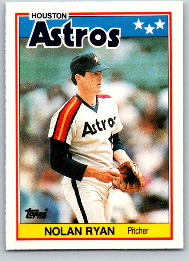 1988 Topps UK Minis #62 Nolan Ryan Astros MLB Baseball