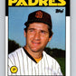 1986 Topps #37 Mark Thurmond Padres MLB Baseball Image 1