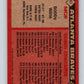 1986 Topps #51 Bobby Wine Braves UER MLB Baseball
