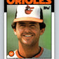 1986 Topps #55 Fred Lynn Orioles MLB Baseball Image 1