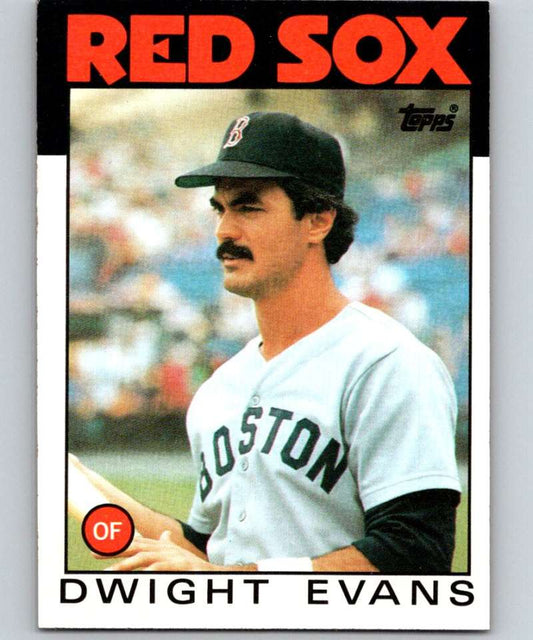 1986 Topps #60 Dwight Evans Red Sox MLB Baseball