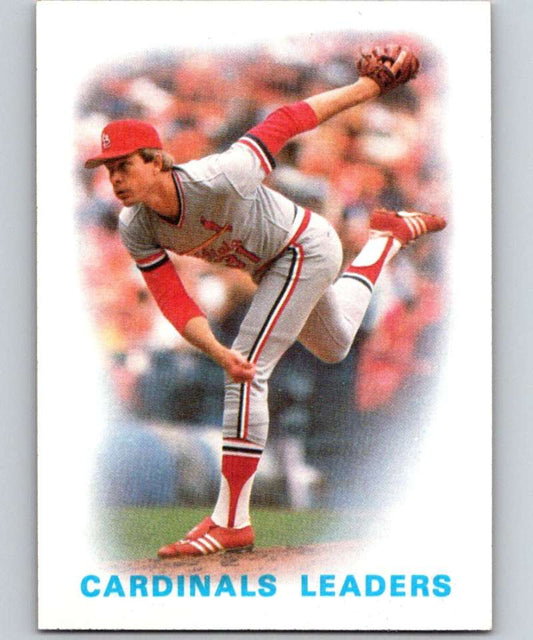 1986 Topps #66 Bob Forsch Cardinals Cardinals Leaders MLB Baseball Image 1