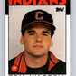 1986 Topps #86 Tom Waddell Indians MLB Baseball Image 1