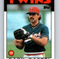 1986 Topps #97 Gary Gaetti Twins MLB Baseball