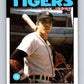 1986 Topps #101 Dave Bergman Tigers MLB Baseball Image 1