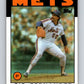 1986 Topps #104 Sid Fernandez Mets MLB Baseball Image 1