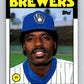 1986 Topps #106 Ray Burris Brewers MLB Baseball