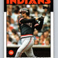 1986 Topps #116 Brook Jacoby Indians MLB Baseball Image 1