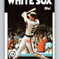 1986 Topps #123 Greg Walker White Sox MLB Baseball Image 1