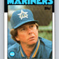 1986 Topps #141 Chuck Cottier Mariners MG MLB Baseball Image 1