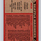 1986 Topps #141 Chuck Cottier Mariners MG MLB Baseball Image 2