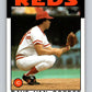 1986 Topps #143 Dave Van Gorder Reds MLB Baseball Image 1