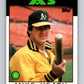 1986 Topps #148 Mike Heath Athletics MLB Baseball Image 1