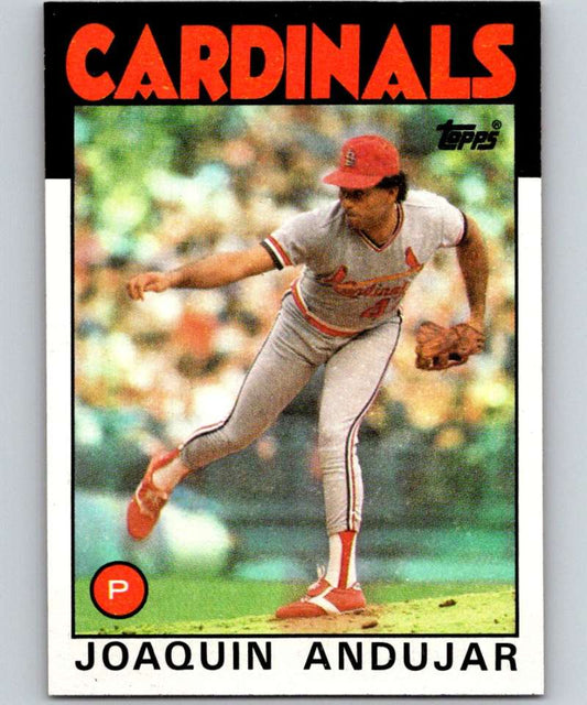 1986 Topps #150 Joaquin Andujar Cardinals MLB Baseball Image 1