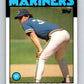 1986 Topps #152 Mike Morgan Mariners MLB Baseball