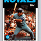 1986 Topps #164 Steve Balboni Royals MLB Baseball Image 1
