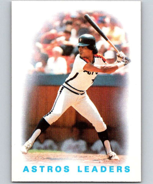 1986 Topps #186 Jose Cruz Astros Astros Leaders MLB Baseball