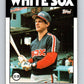 1986 Topps #187 Scott Fletcher White Sox MLB Baseball Image 1