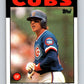 1986 Topps #188 Bob Dernier Cubs MLB Baseball Image 1