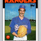 1986 Topps #189 Mike Mason Rangers MLB Baseball Image 1