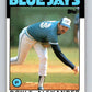 1986 Topps #196 Doyle Alexander Blue Jays UER MLB Baseball