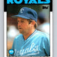 1986 Topps #199 Dick Howser Royals MG MLB Baseball Image 1