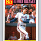 1986 Topps #203 Keith Hernandez Mets RB MLB Baseball Image 1