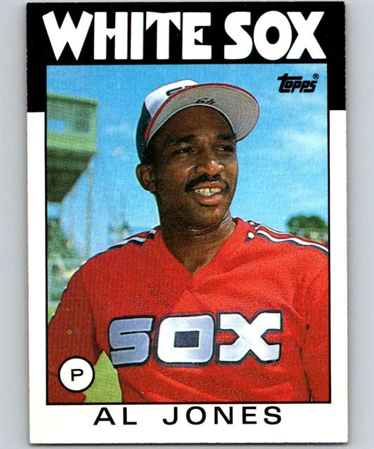 1986 Topps #227 Al Jones White Sox MLB Baseball Image 1