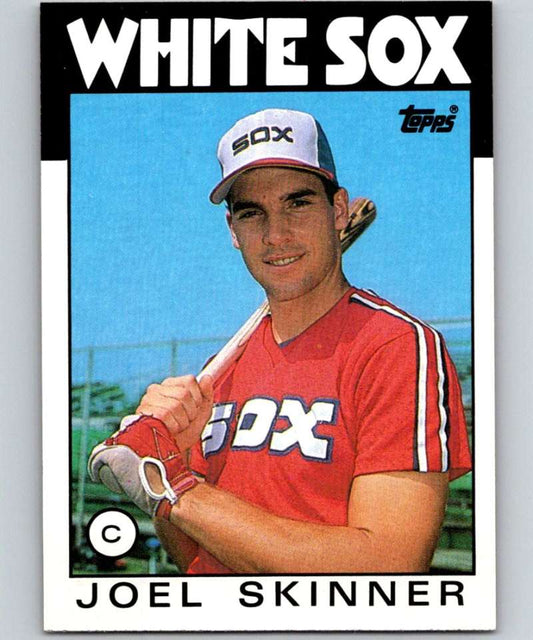 1986 Topps #239 Joel Skinner White Sox MLB Baseball Image 1