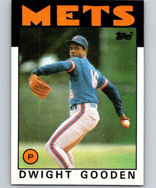1986 Topps #250 Dwight Gooden Mets MLB Baseball