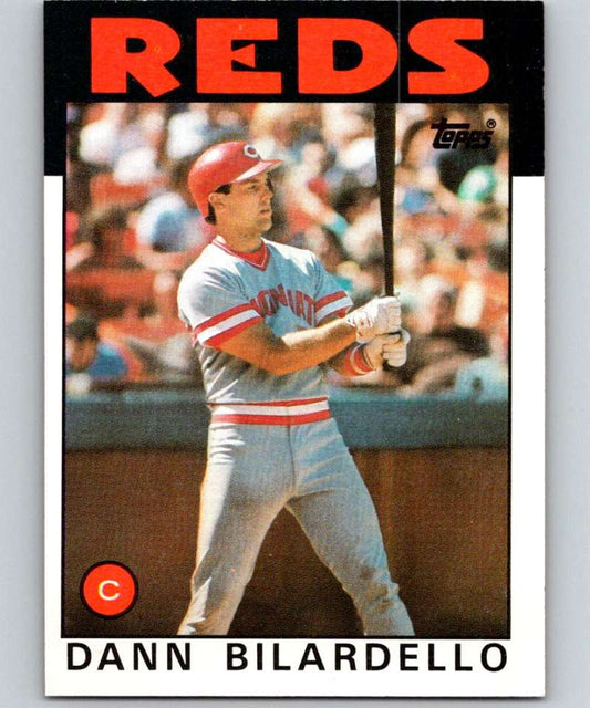 1986 Topps #253 Dann Bilardello Reds MLB Baseball