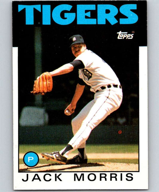 1986 Topps #270 Jack Morris Tigers MLB Baseball Image 1