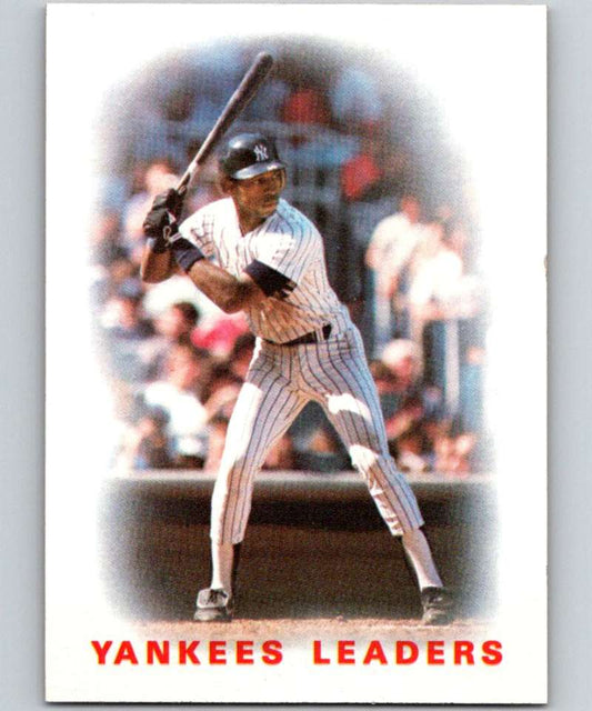 1986 Topps #276 Willie Randolph Yankees Yankees Leaders MLB Baseball Image 1