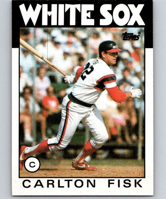 1986 Topps #290 Carlton Fisk White Sox MLB Baseball