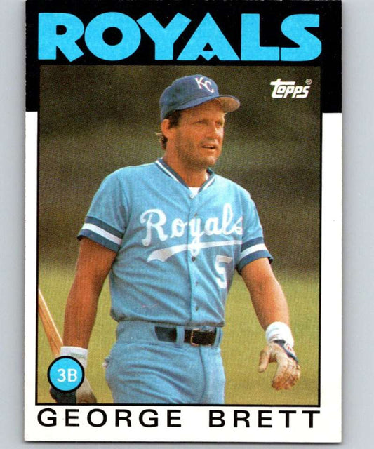 1986 Topps #300 George Brett Royals MLB Baseball